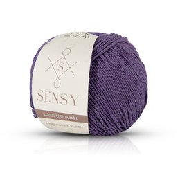 Sensy Premium Natural Baby Cotton 100% filato di cotone morbido per lavoro a maglia e uncinetto Amigurumi