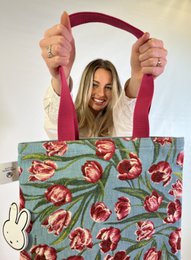 Miffy shopper niebieski