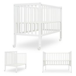 COT BED 60X120 - CO-SLEEPFUNCTIE - OMZETBAAR TOT BUREAU - MODEL BASIS