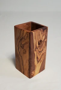 Olive wood Utensil holder