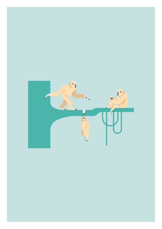 Monkey Poster