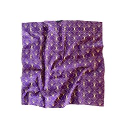 Papel de regalo Furoshiki Papel de regalo de tela con diamantes color ciruela
