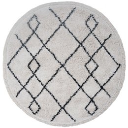 Tæppe Medina Creme Rundt ø120 cm