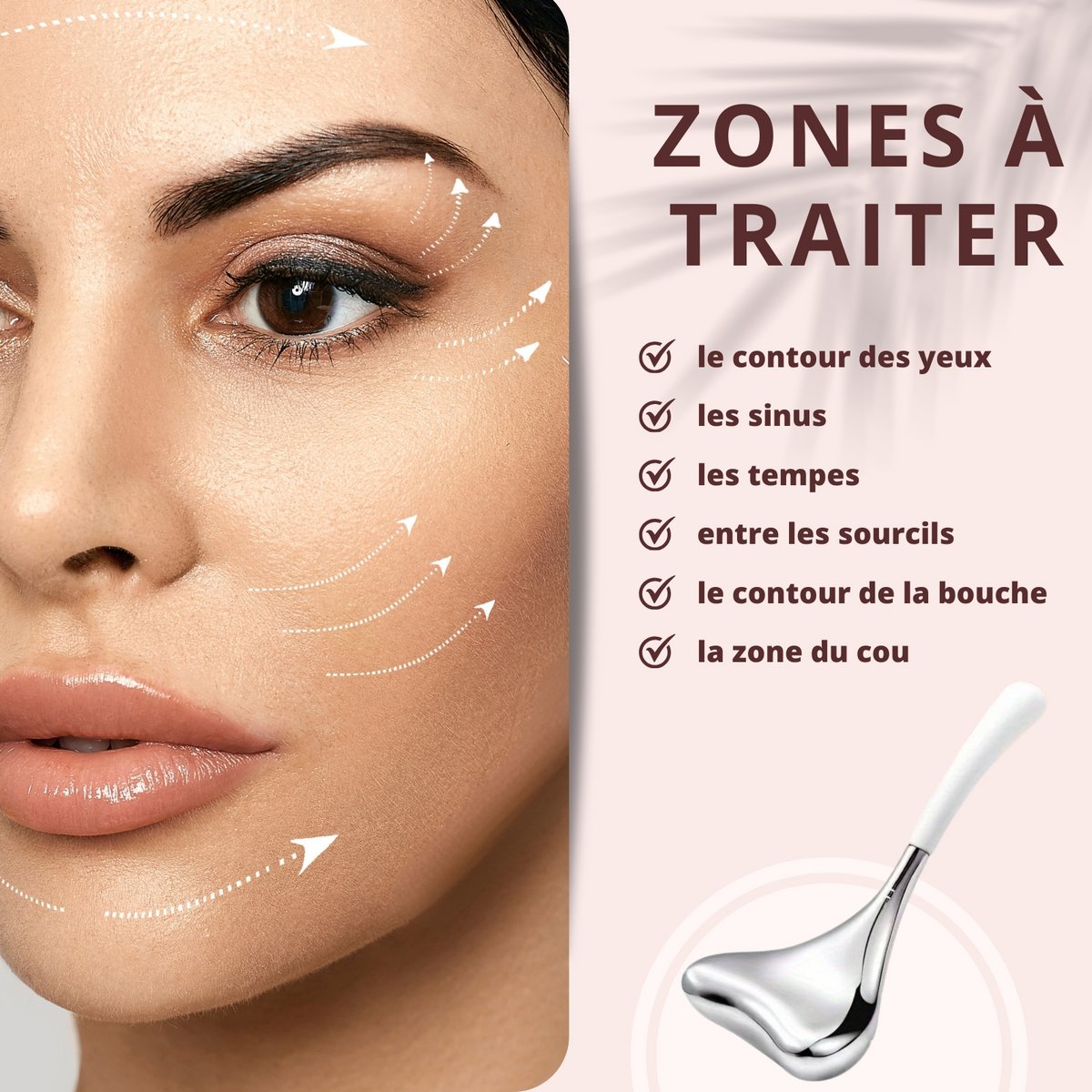 Masażer twarzy ogonowy