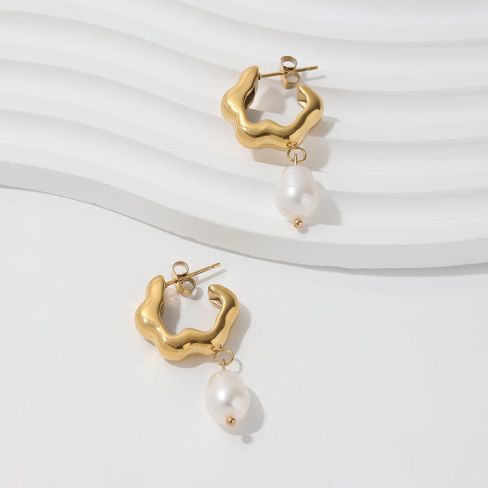Barretta - Bridal Pearl Earrings