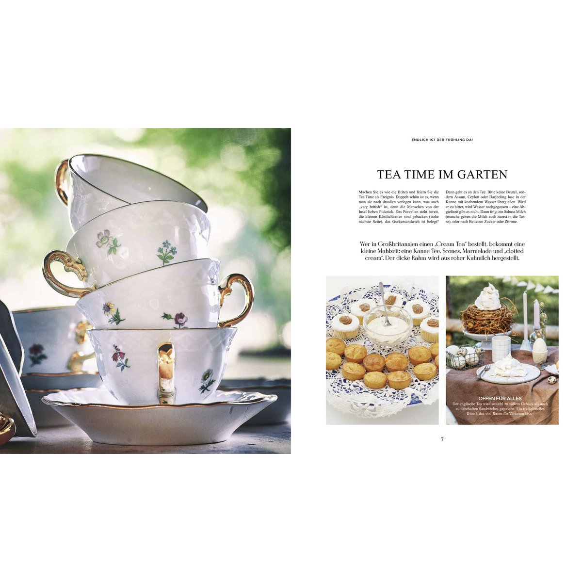 Spring dream. The best recipes and decoration ideas