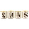 WINDLICHTER XMAS 4 TEILIGES SET (HOFF8856)