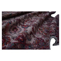 Overfarvet Vintage Pink Orientalsk tæppe
