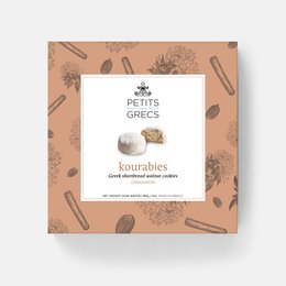 Kourabies Cinnamon - Greek shortbread cookies