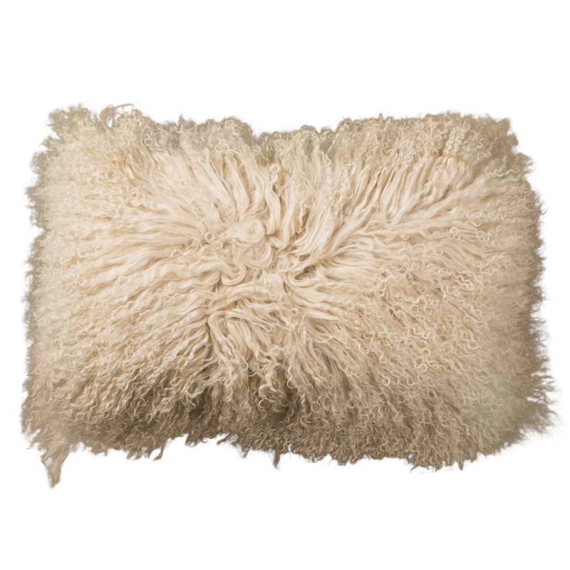 Tibet sheepskin cushion | 14 colors | 30x50cm