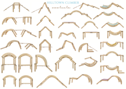 Kinderspeelplaats Hilltown Climber