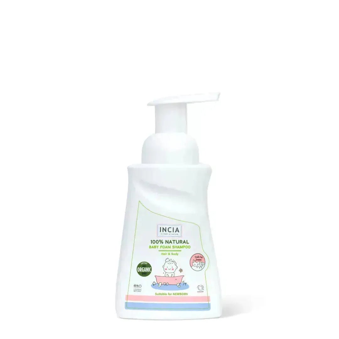 INCIA Natürlich schäumendes Baby-Shampoo