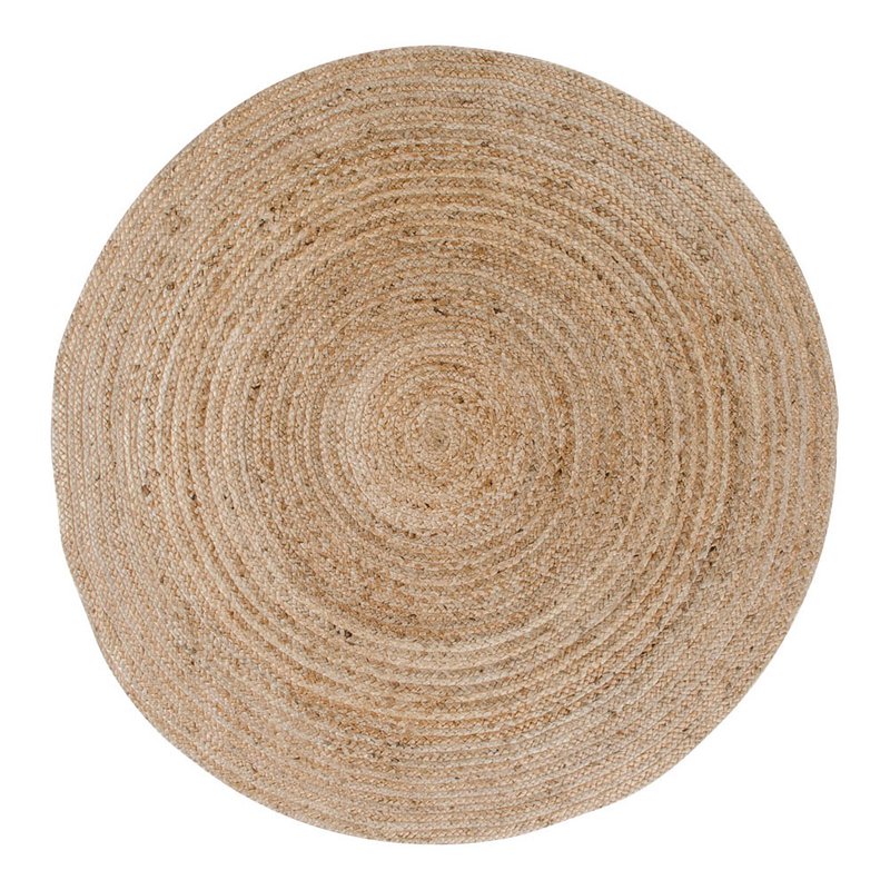 Bombay Rug - Natural, Jute, Ø180cm