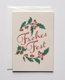 Vrolijke kerstkaart
