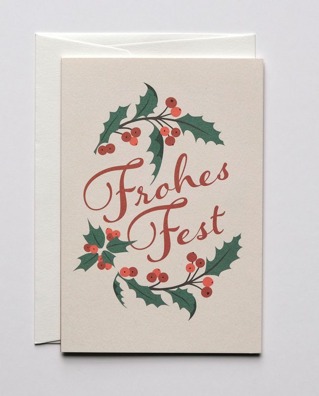 Vrolijke kerstkaart