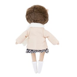 Cotton Soft Toy, Cotti Motti - Henry The Hedgehog: Leather Down Jacket (30 cm)