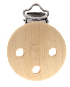 Fopspeen/speenketting clips
