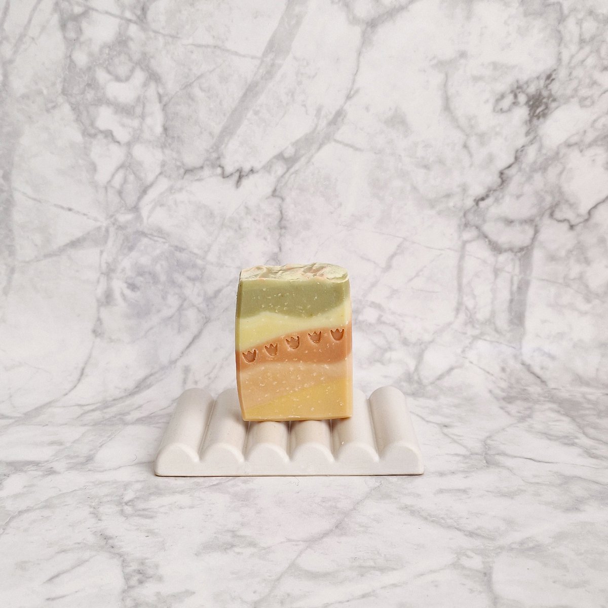 Jabón artesanal Tulp | Mandarina, neroli y lavanda