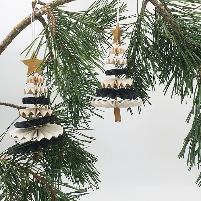 Ornement dansant sapin de Noël bl/wh/nat set/2 900-013
