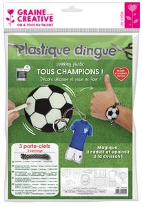 SHRINKING PLASTIC KIT FOOTBALL