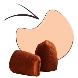 Truffes au chocolat ordinaire - en vrac