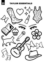 Taylor Swiftie Cahier d'activités A4