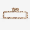 Hair Clip - Bond Toffee Dott 