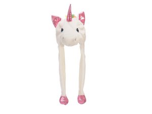 Pluche muts eenhoorn 55cm