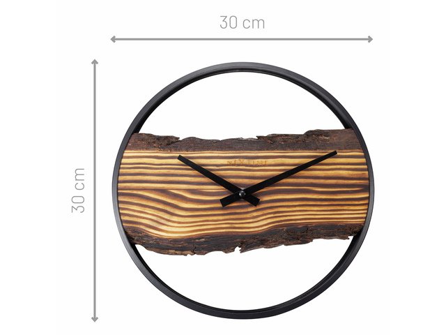 Wall clock NeXtime Forest 30 cm