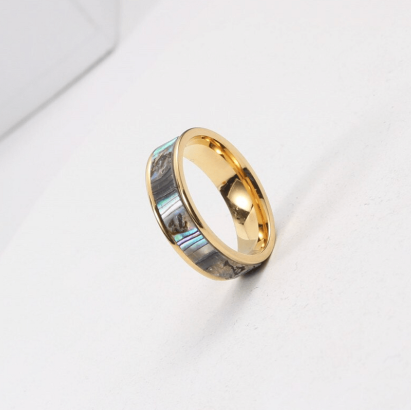 Cosmo - Ringband aus Abalone-Muschel