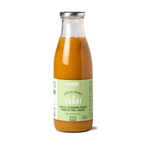 Velvety soup 5 vegetables - the traditional organic 75cl