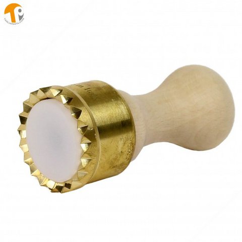 Round Shaped Brass Stamp with Automatic Ejector for Cutting Ravioli - Diameter 50 mm