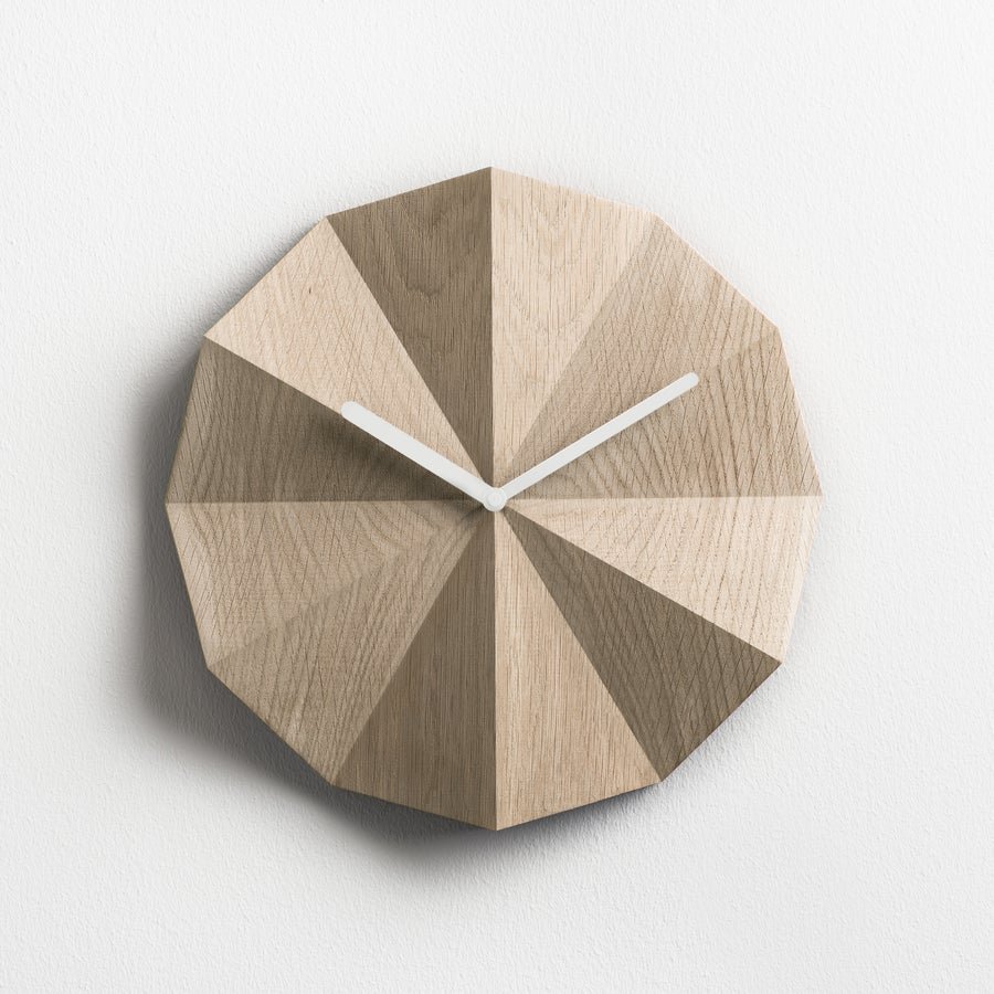 Horloge Delta en Bois de Chêne