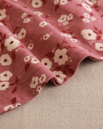 Floral girl's dress with embroidered lace detail P157-19608031