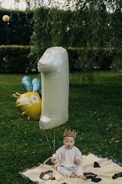 Corona per bambini TISU, tortora