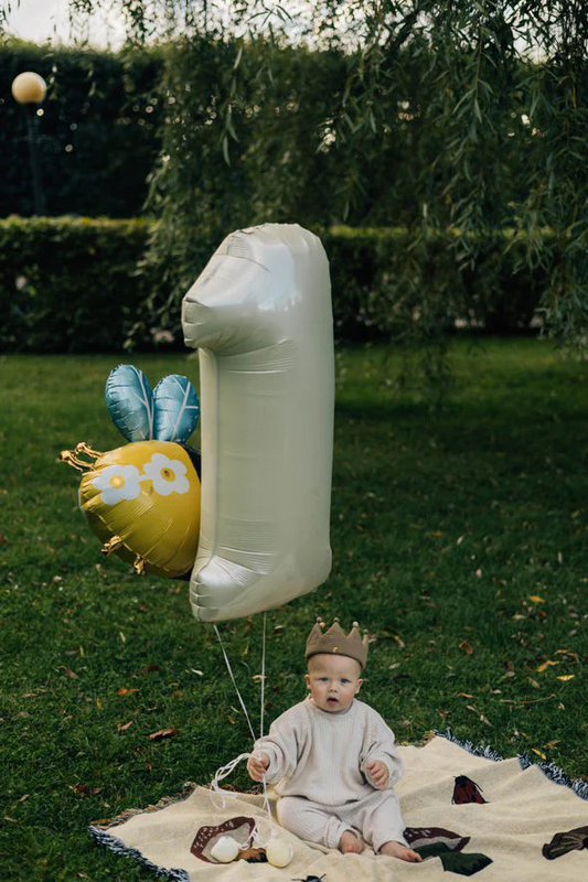Corona per bambini TISU, tortora
