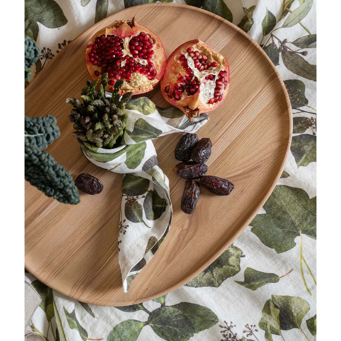 Linen Napkin Summer Foliage