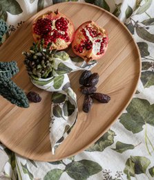 Linen Napkin Summer Foliage