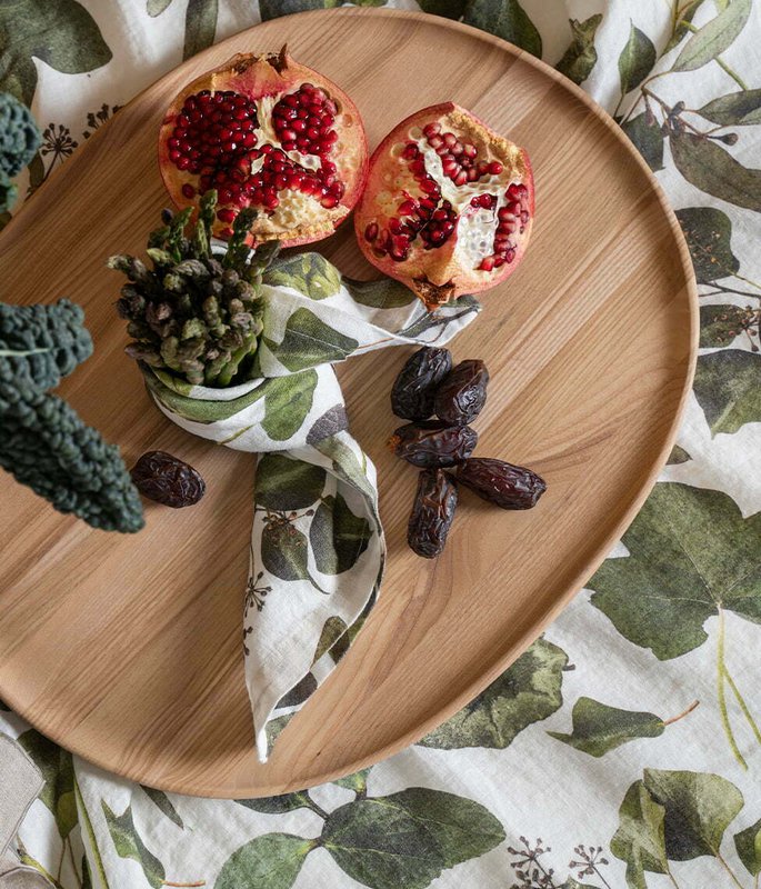 Linen Napkin Summer Foliage