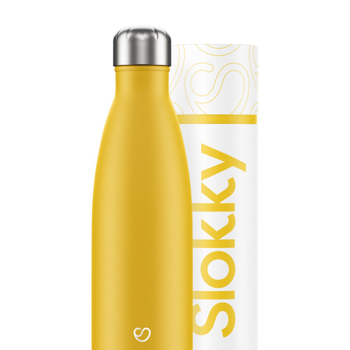 Slokky Matte Yellow Bottle - 500ml