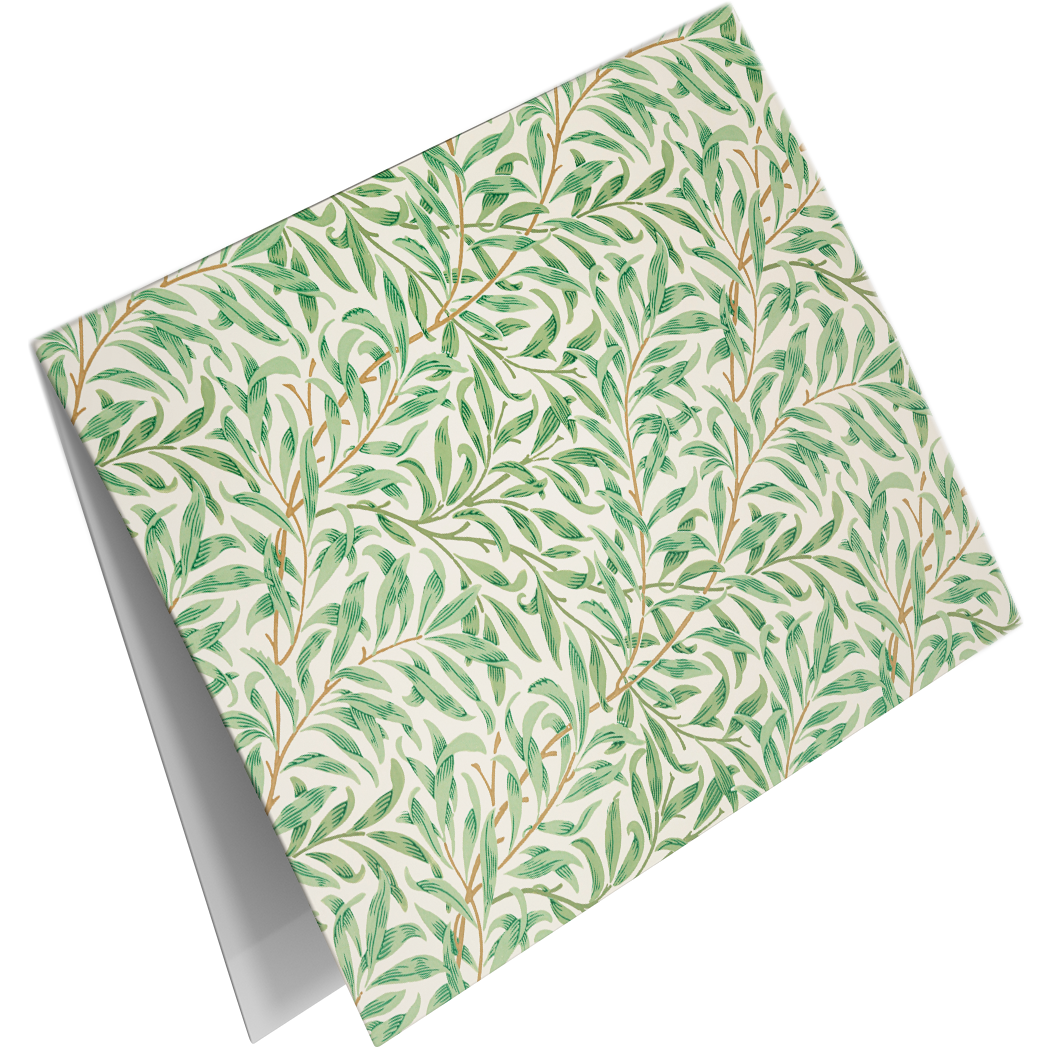 Lykønskningskort sæt Botaniske print