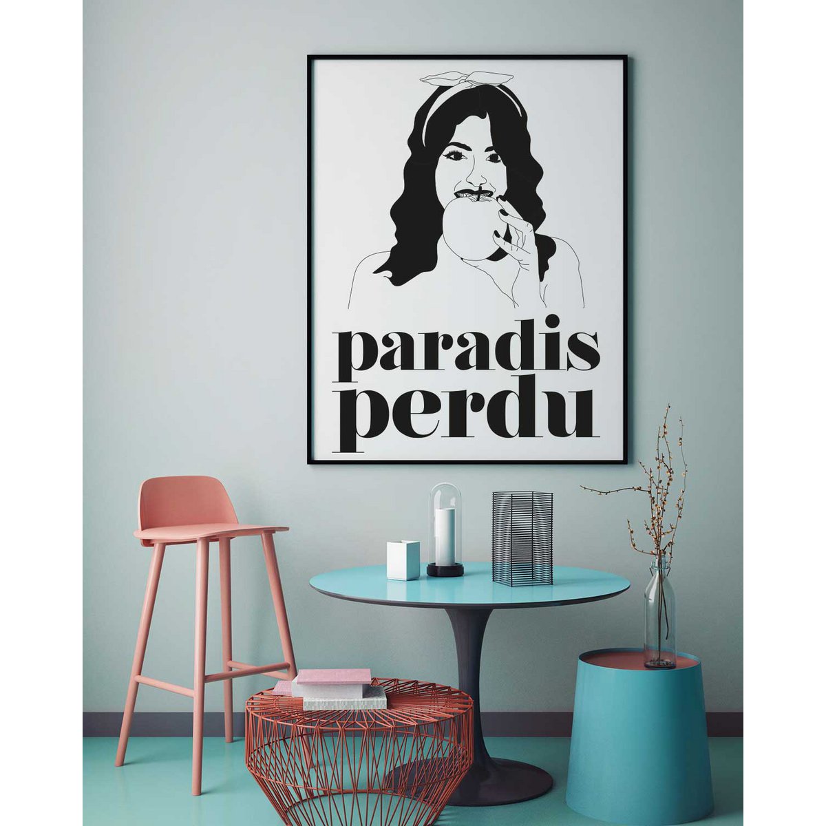 CARTEL PARAÍSO PERDIDO