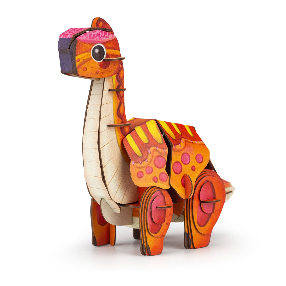 Mieredu - 3D Puzzel Build And Sound - Brachiosaurus