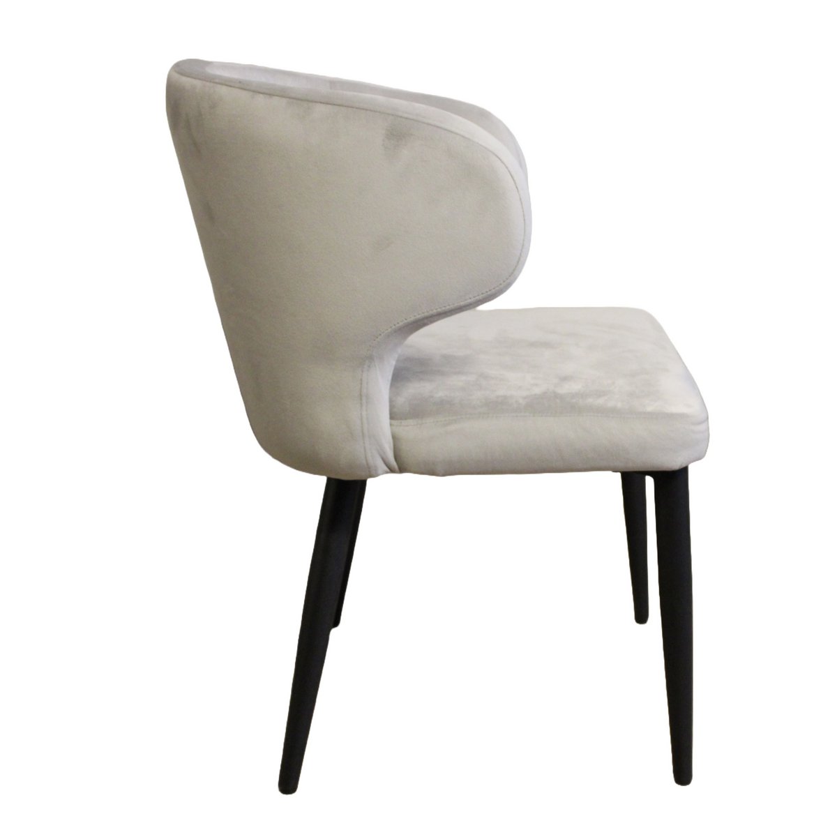 Spisestuestol Beyou Grey Velvet