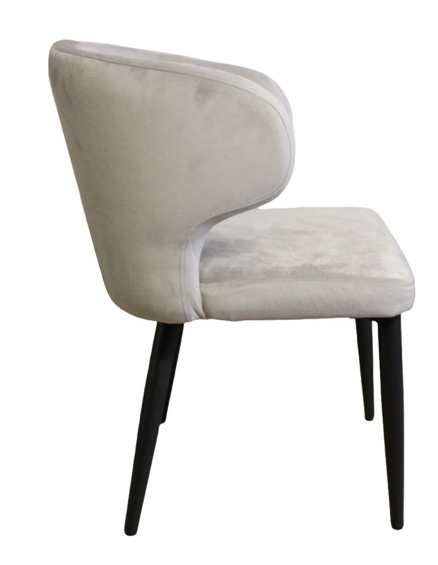 Spisestuestol Beyou Grey Velvet