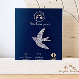 Glitter pins - Swallow