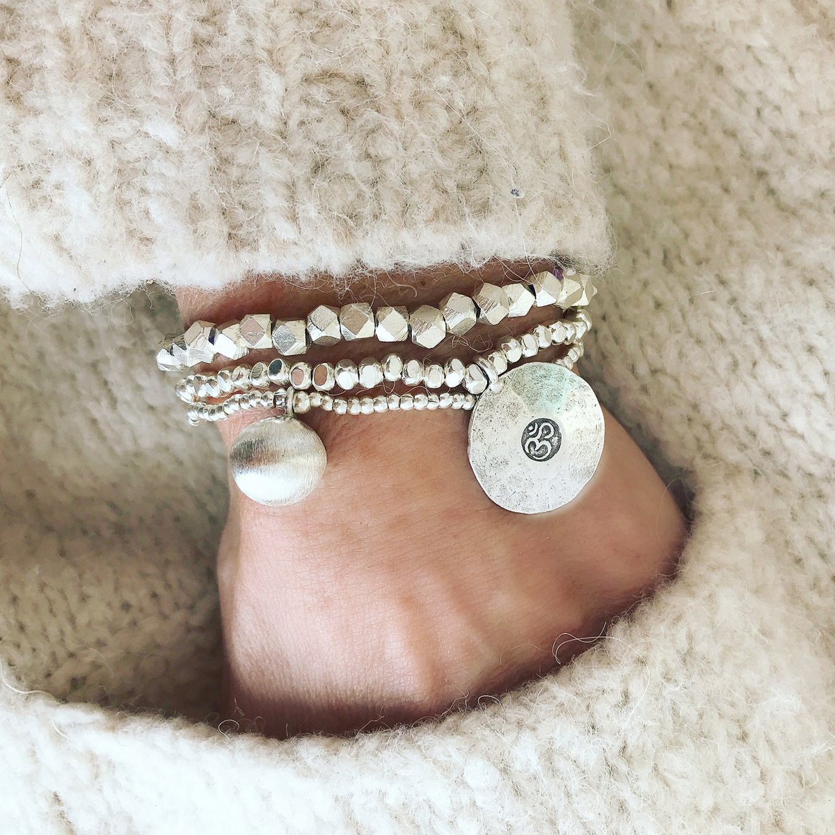 Silber Kosmos Armband