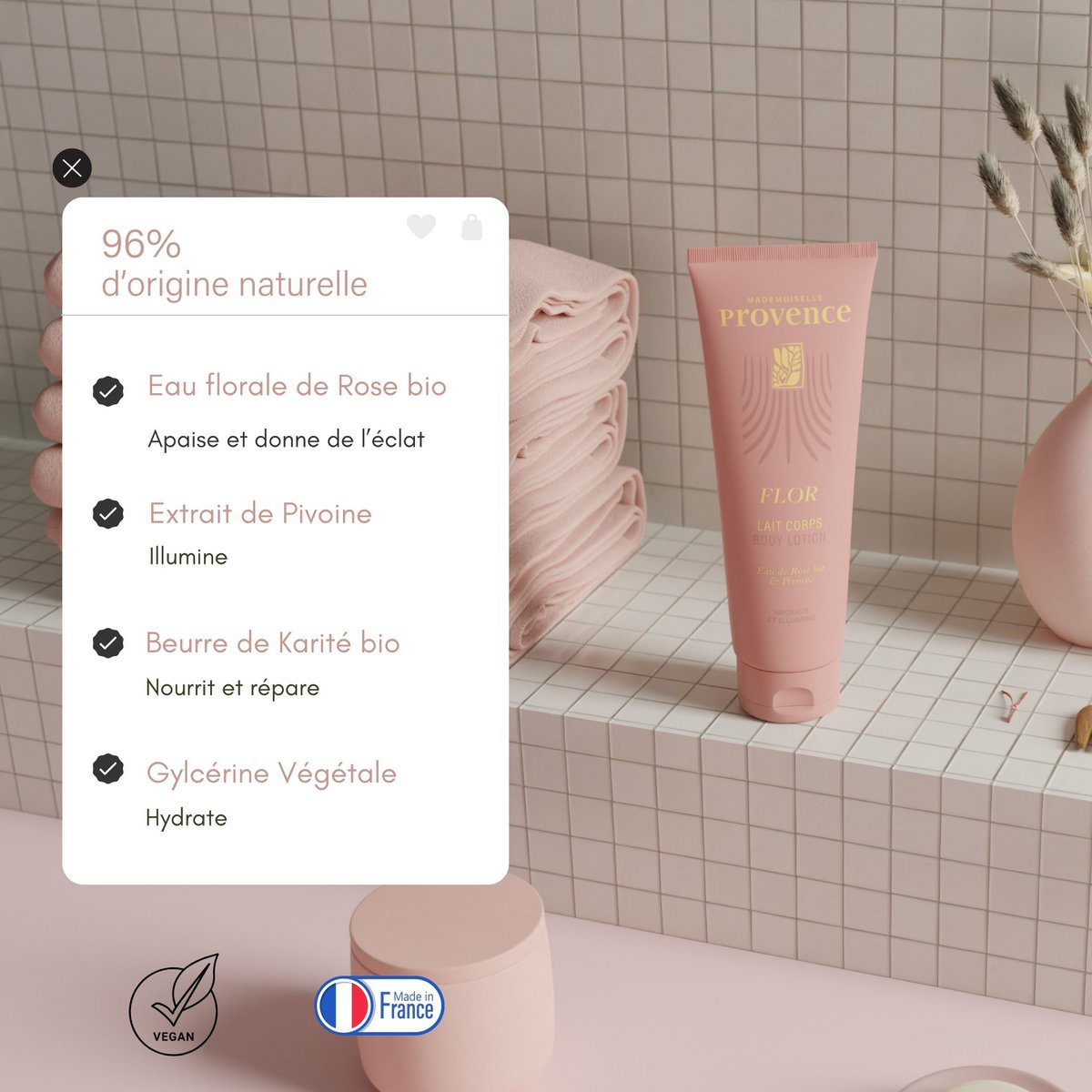FLOR - Body milk Sweet & shine