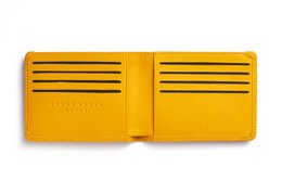 Gul minimalistisk tegnebog