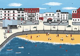 Stampa del paesaggio urbano di Margate